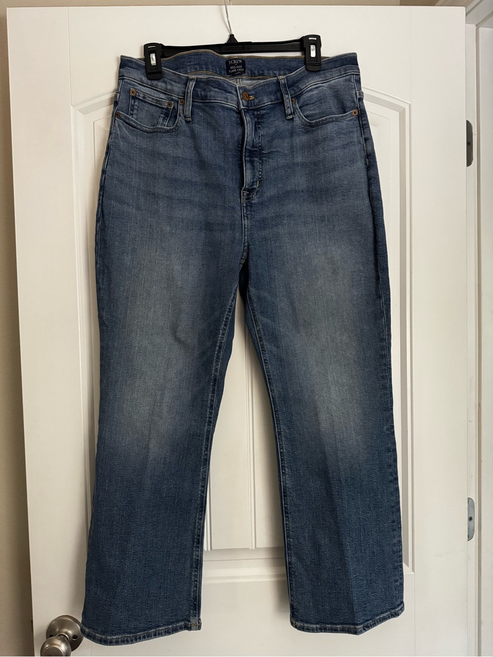 J. Crew Women's Mid-Rise Flare Crop